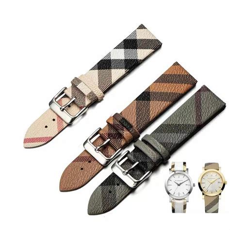 burberry watch strap 22mm|Burberry women's watch leather strap.